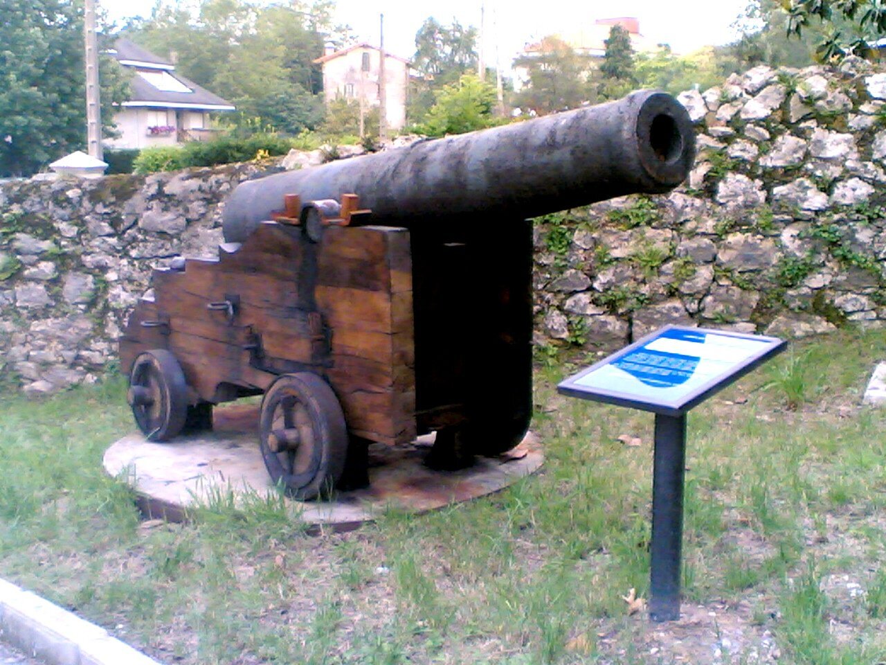 Cañón de la Real Fábrica de Artillería de La Cavada. CC BY 2.5.